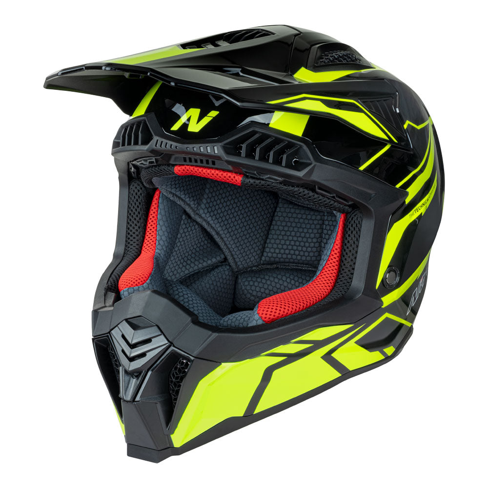 NITRO MX710 Shard II Fluro Yellow/Black XL