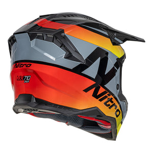 NITRO MX710 Onyx-Q2 Yellow/Red S