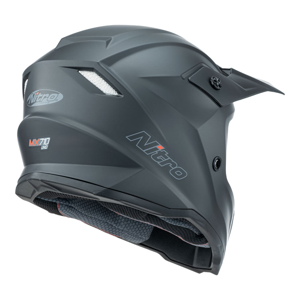 NITRO MX710 Youth Satin Black YS