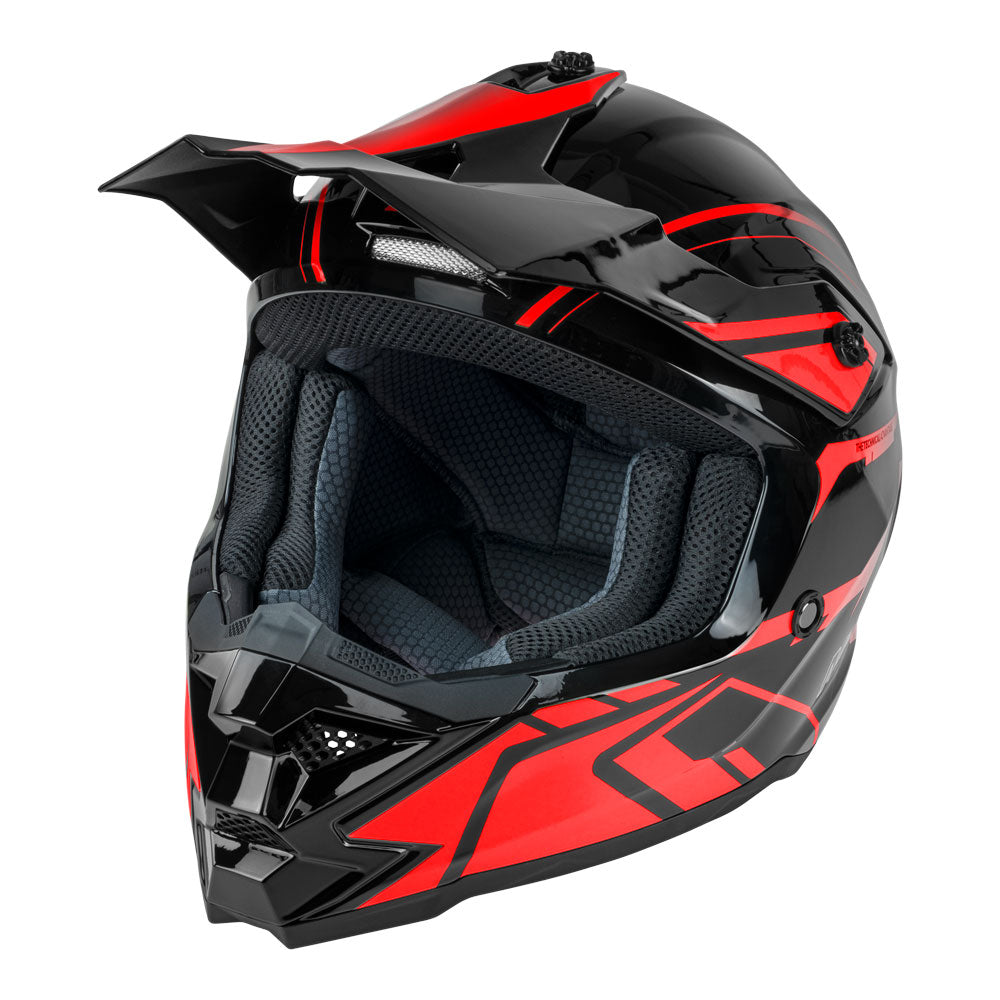 NITRO MX710 Youth Shard II Red/Black YS