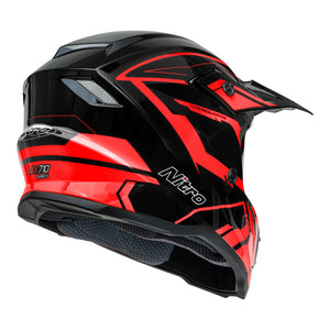 NITRO MX710 Youth Shard II Red/Black YM