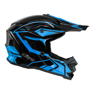 NITRO MX710 Youth Shard II Blue/Black YL