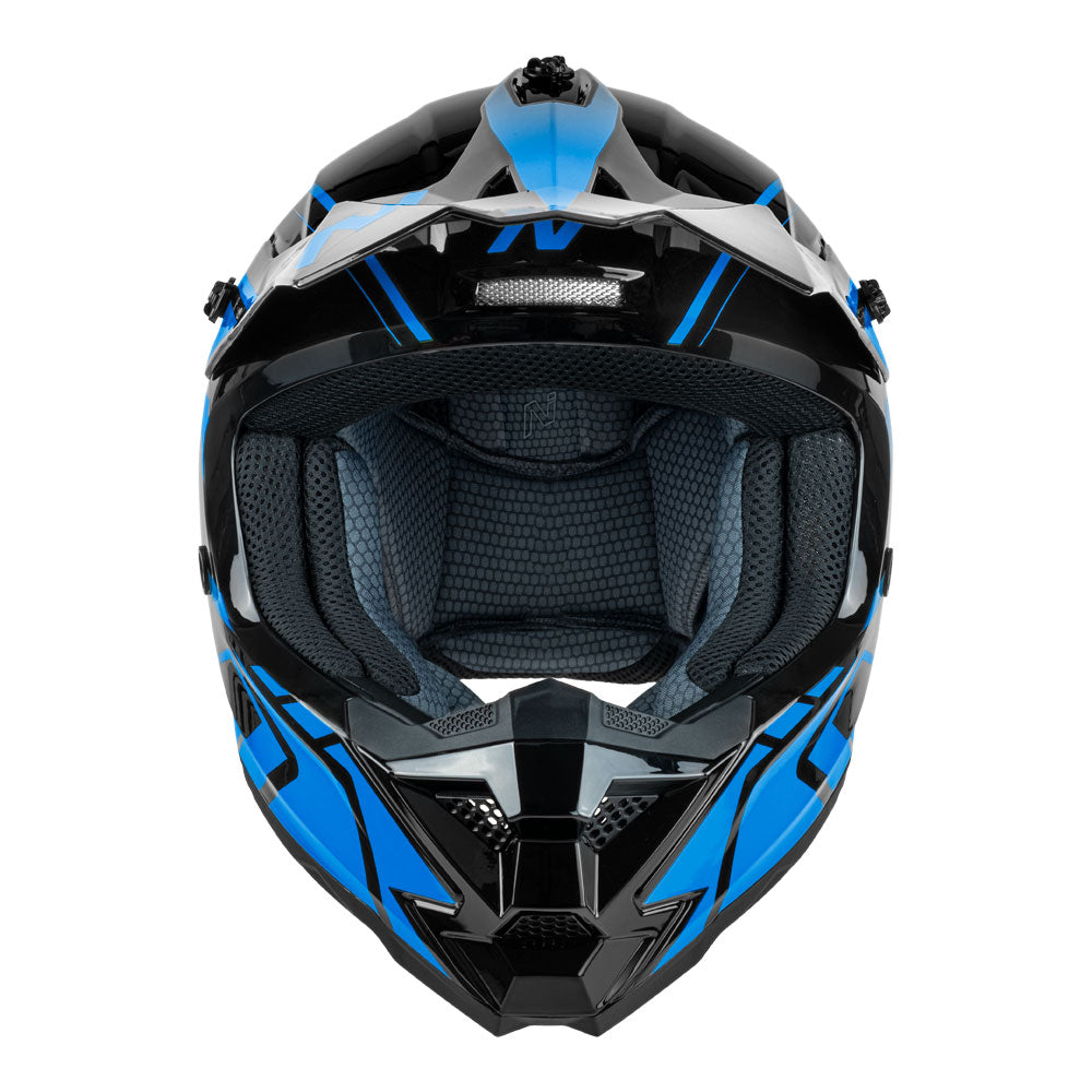 NITRO MX710 Youth Shard II Blue/Black YL