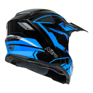 NITRO MX710 Youth Shard II Blue/Black YL