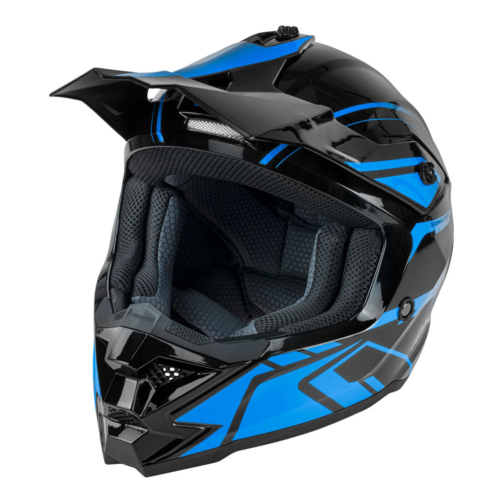 NITRO MX710 Youth Shard II Blue/Black YL