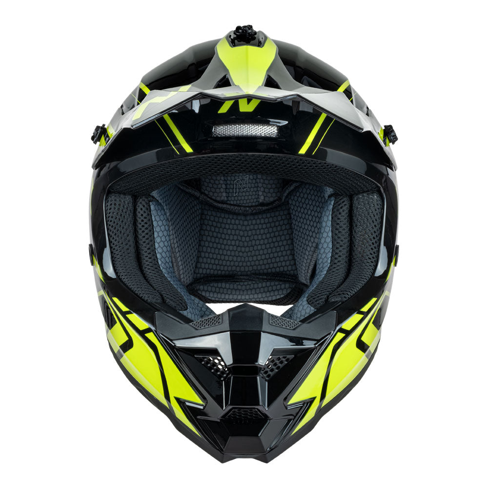 NITRO MX710 Youth Shard II Fluro Yellow/Black YL