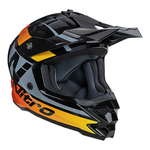 NITRO MX710 Youth Onyx-Q2 Yellow/Red YL