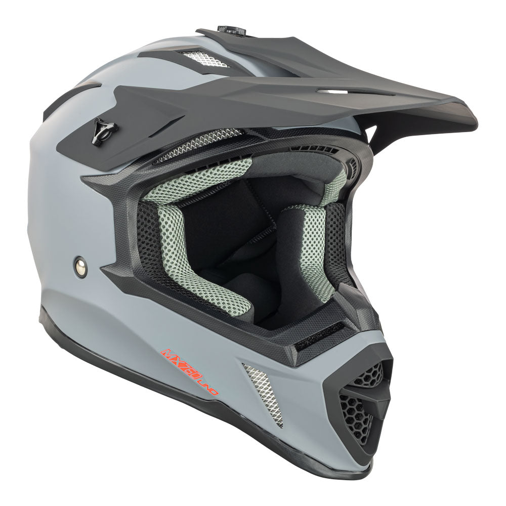 NITRO MX760 Satin Gunmetal/Red Logo S*
