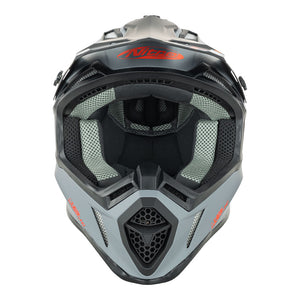 NITRO MX760 Satin Gunmetal/Red Logo S*