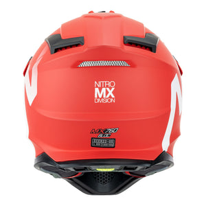 NITRO MX760 Satin Red/White L*
