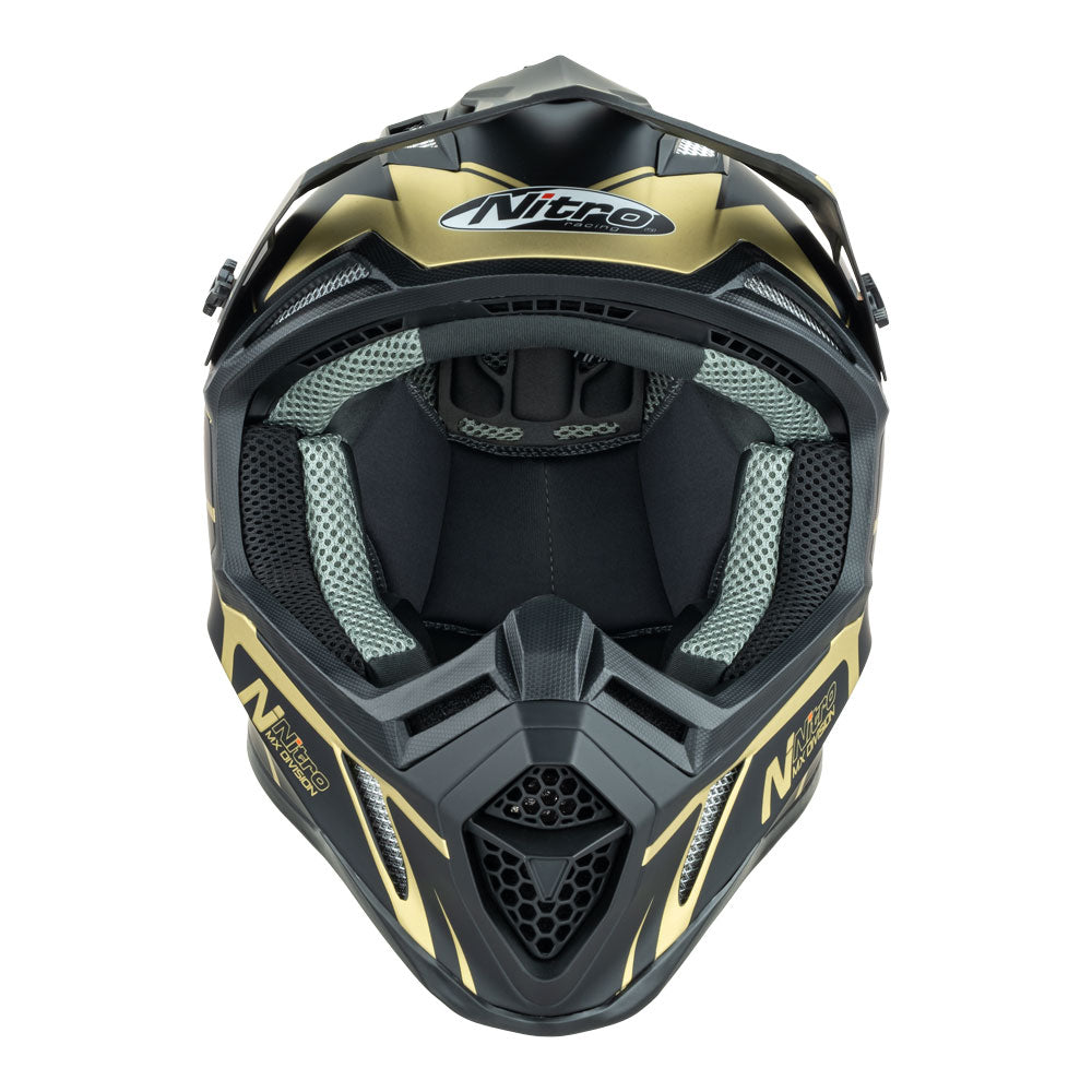 NITRO MX760 Satin Black/Gold L