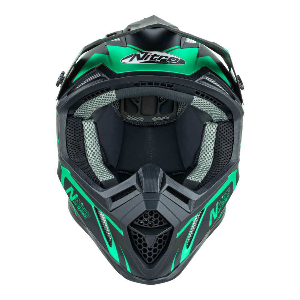 NITRO MX760 Satin Black/Teal S*