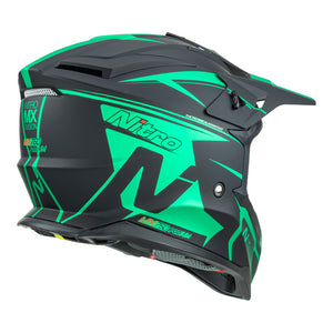 NITRO MX760 Satin Black/Teal S*