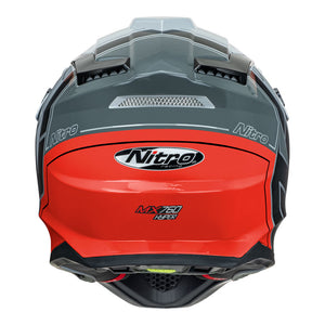 NITRO MX760 Gloss Silver/Grey/Black/Red XL