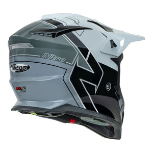 NITRO MX760 Gloss Silver/Grey/Black/Dark Grey XL