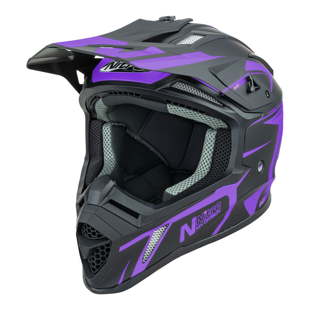 NITRO MX760 Podium Satin Purple/Black M
