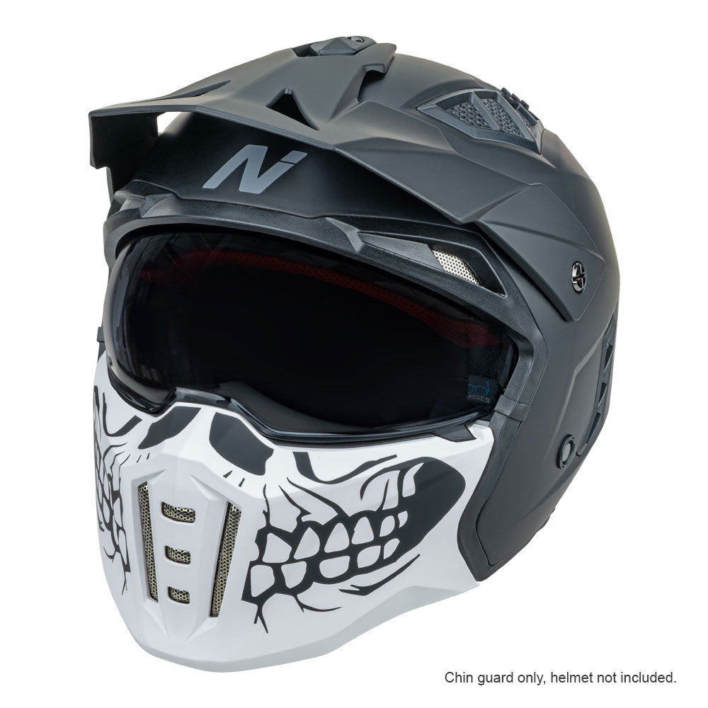 NITRO NZ302 Chin Guard Skull Teeth*