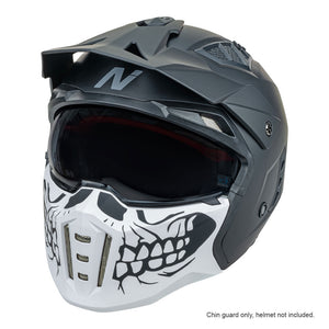 NITRO NZ302 Chin Guard Skull Teeth*