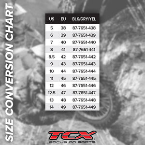 TCX RT-Race Pro Air Black/Grey/Yellow 40*