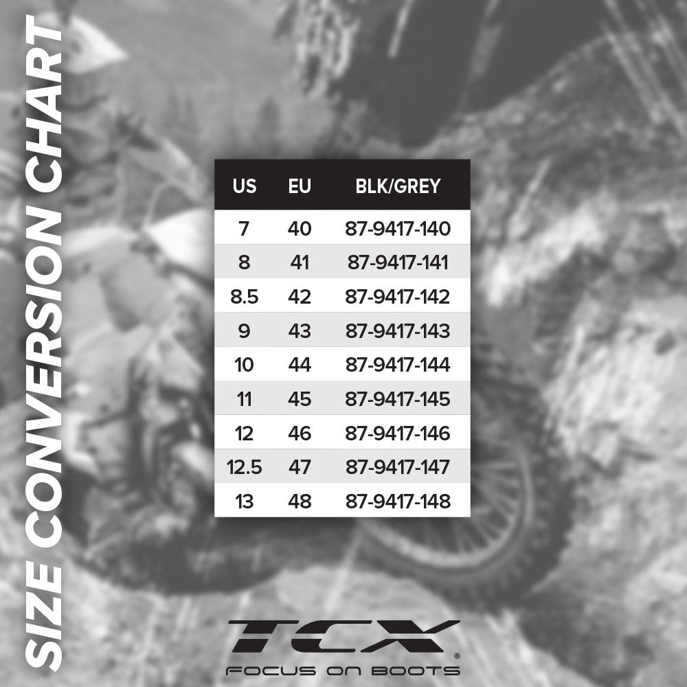 TCX Street 3 Air Black/Grey 40*