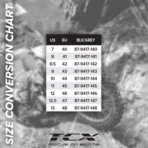 TCX Street 3 Air Black/Grey 42*