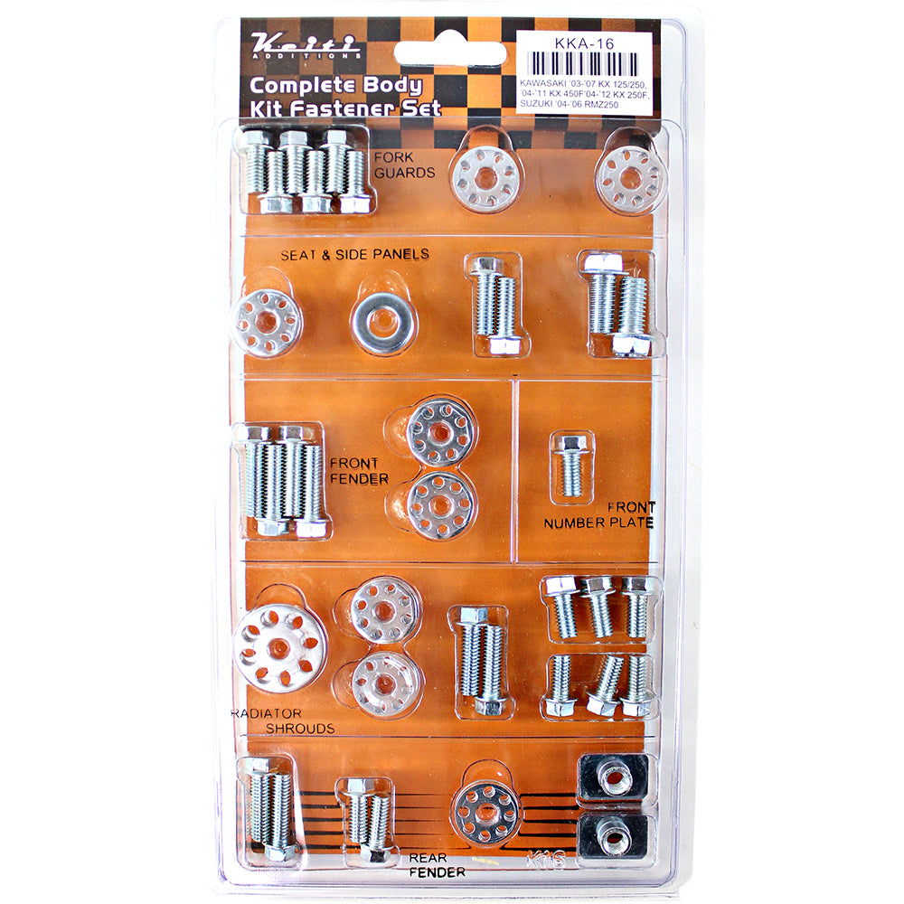 KEITI Complete Body Kit Fastener Set KAW