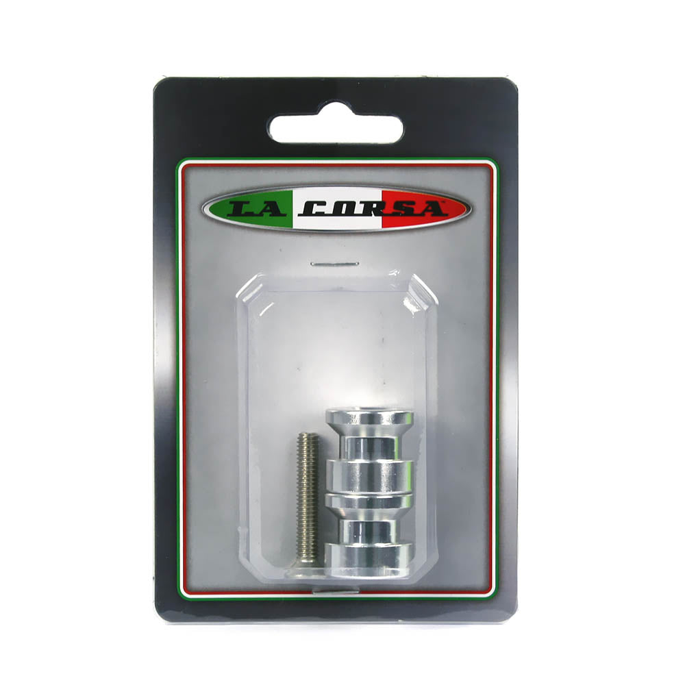Pickup Knob Rear Stand Silver 6mm