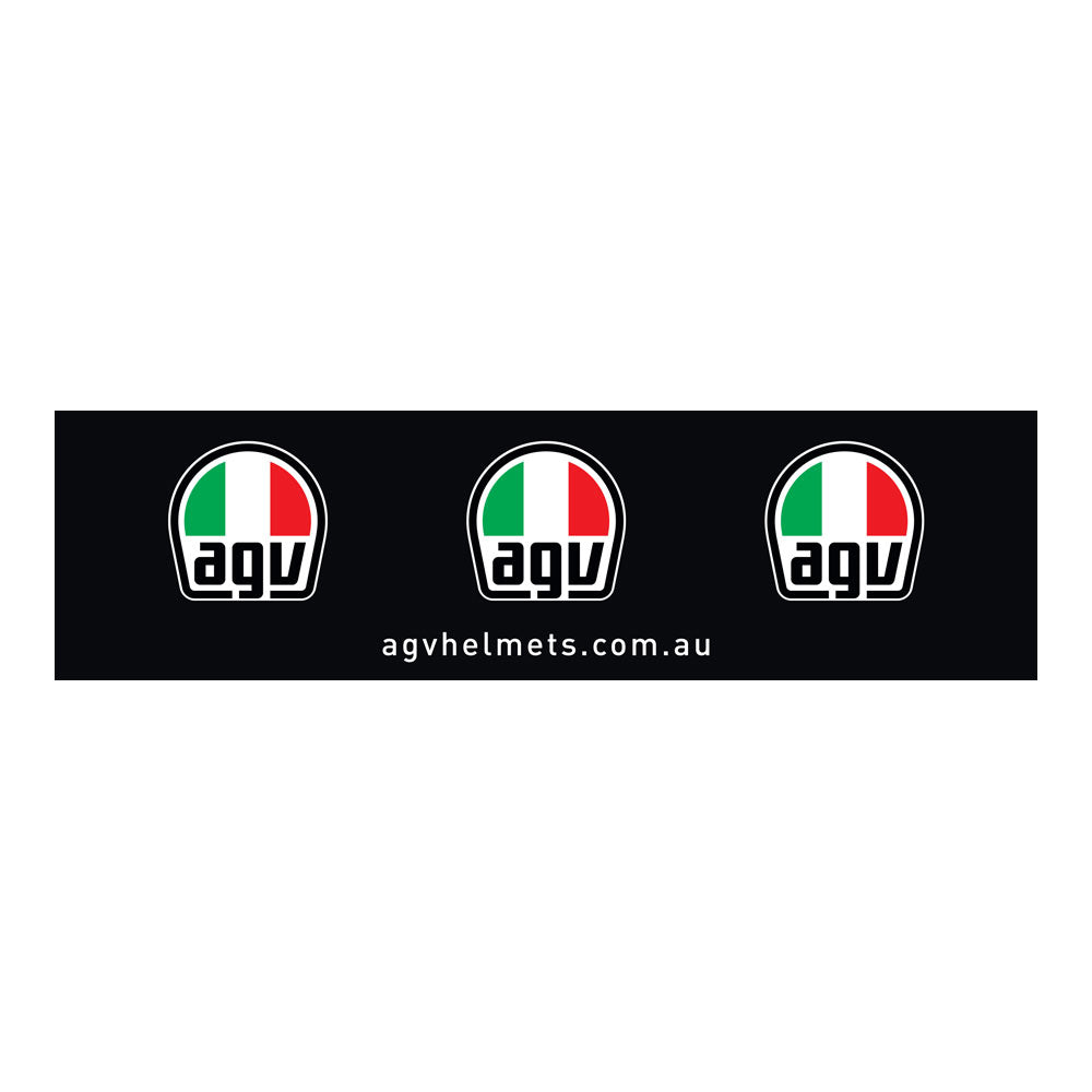 AGV Helmets Sign For In-Stord Display 800x190mm