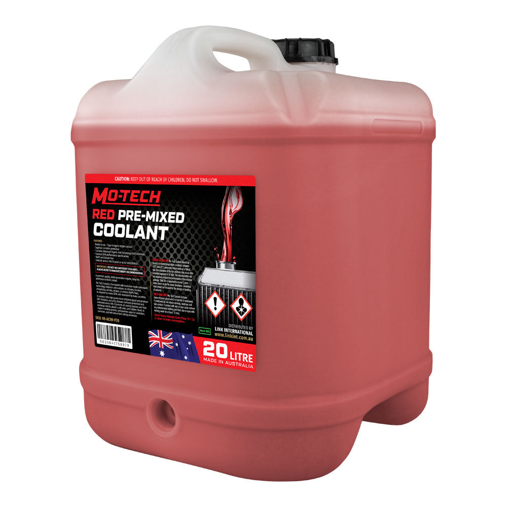 MOTECH Red Coolant Pre Mixed 20L