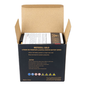 MOTOCELL Lithium Gold Battery MLG13L 75WH