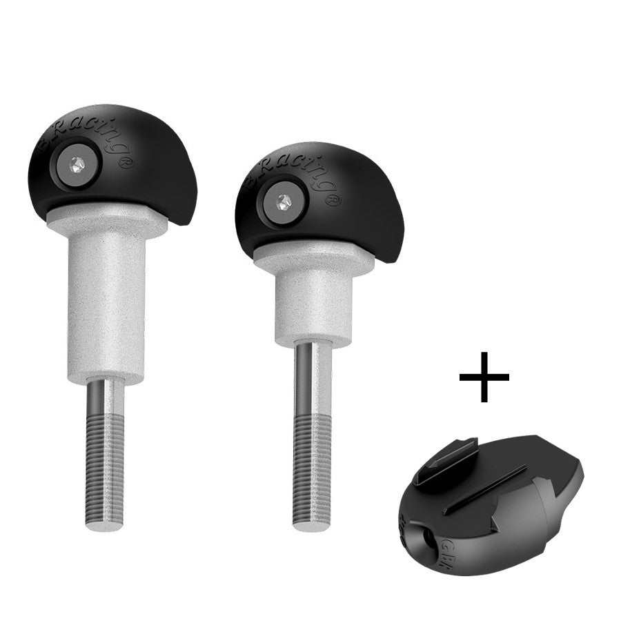 GBRacing Street Bullet Frame Sliders for Yamaha XSR900 GoPro™ Camera Mount bundle
