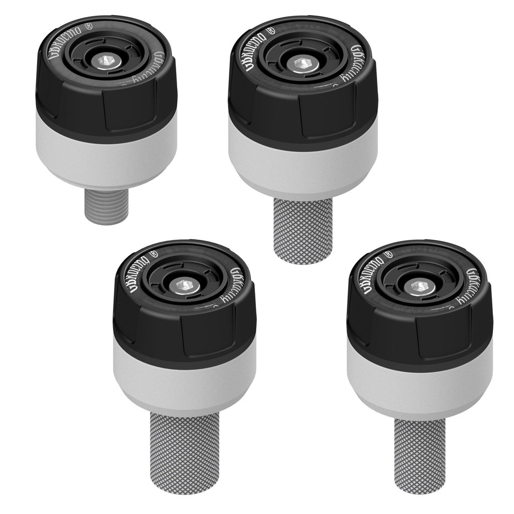 GBRacing Spindle Protector Set for Yamaha Tracer 9 GT