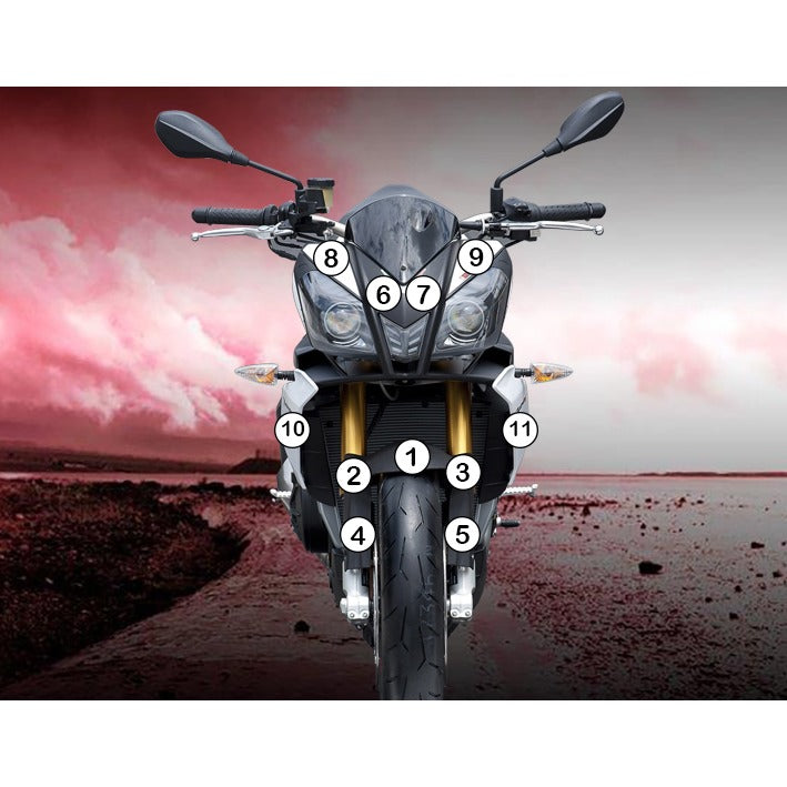 Eazi-Grip Paint Protection Film for Aprilia Tuono V4 R, matte