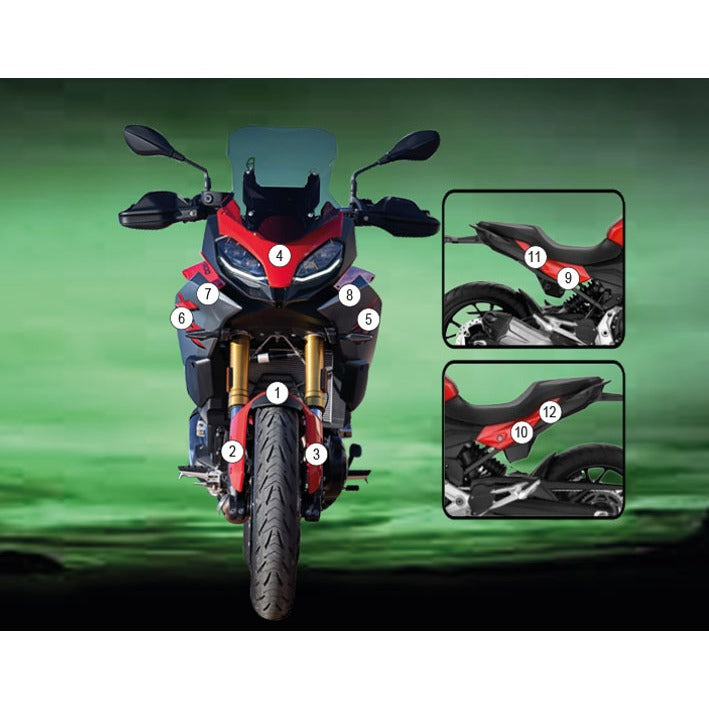 Eazi-Grip Paint Protection Film for BMW F900XR, matte