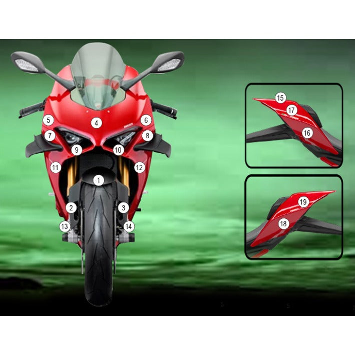 Eazi-Grip Paint Protection Film for Ducati Panigale V4, matte