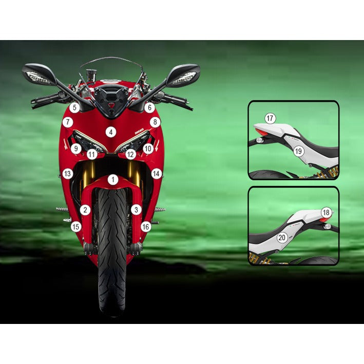 Eazi-Grip Paint Protection Film for Ducati SuperSport, matte