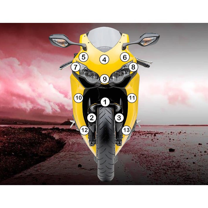 Eazi-Grip Paint Protection Film for Honda CBR1000RR, matte