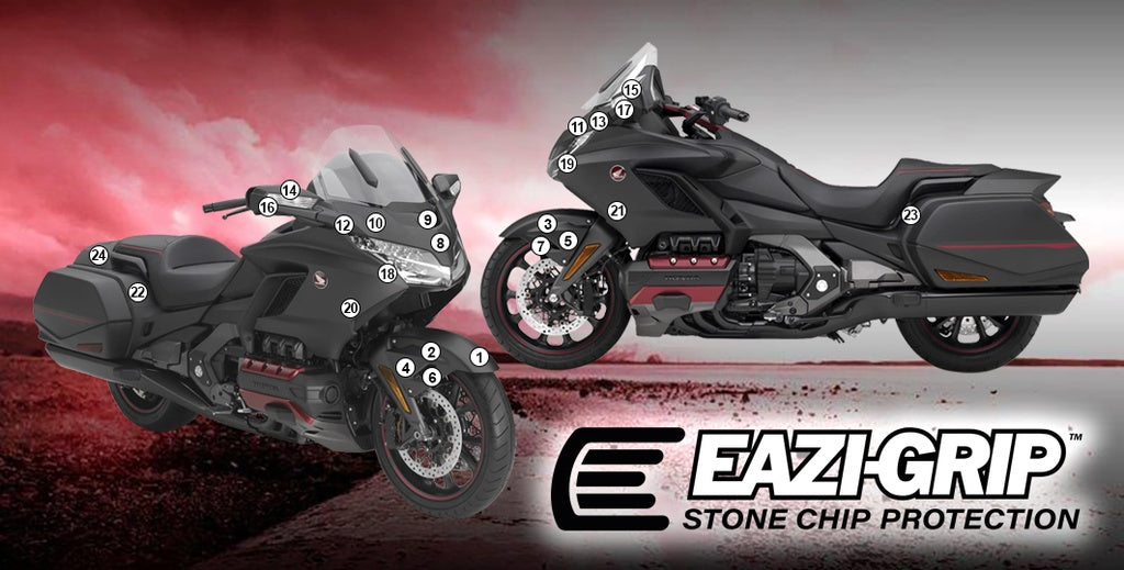 Eazi-Grip Paint Protection Film for Honda Goldwing, matte
