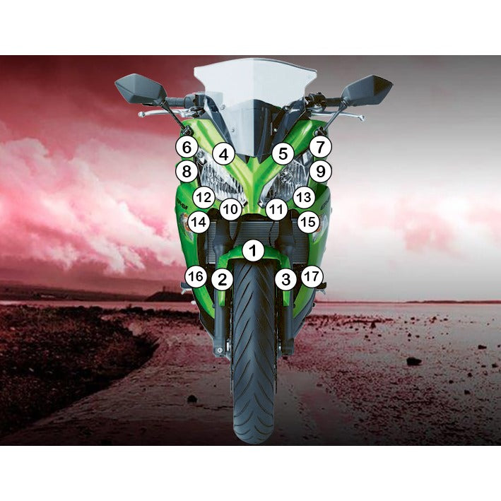 Eazi-Grip Paint Protection Film for Kawasaki Ninja 650, matte