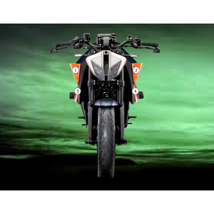 Eazi-Grip Paint Protection Film for KTM 1290 Super Duke R, matte