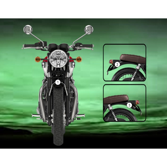 Eazi-Grip Paint Protection Film for Triumph Bonneville T100 T120, gloss