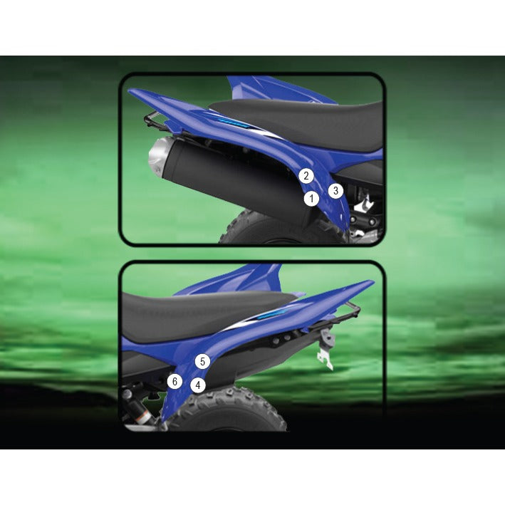 Eazi-Grip Paint Protection Film for Yamaha Raptor 700, gloss