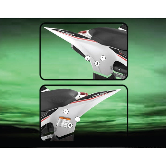 Eazi-Grip Paint Protection Film for Yamaha YFZ450R, matte