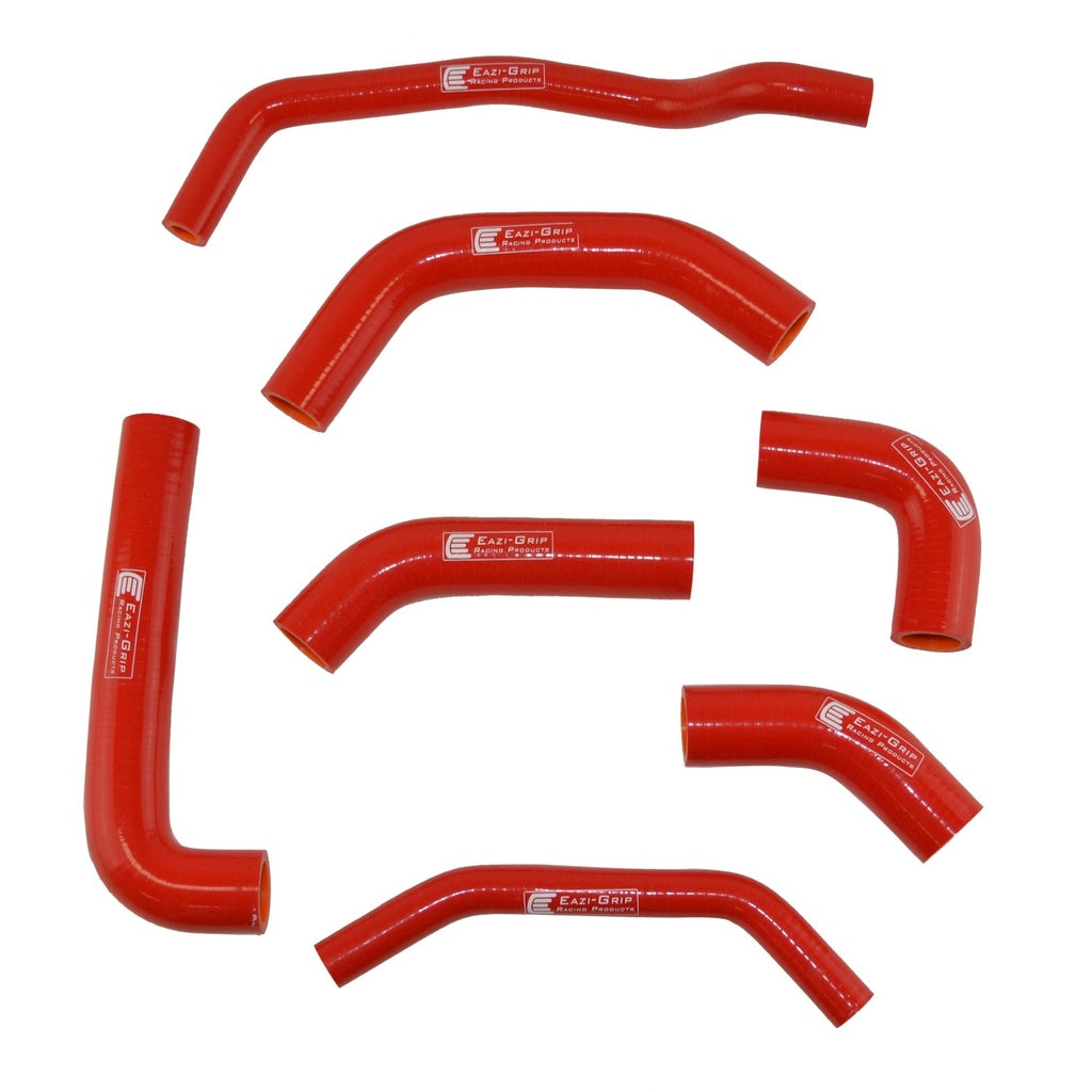 Eazi-Grip Silicone Hose Kit for Kawasaki ZX-10R, red