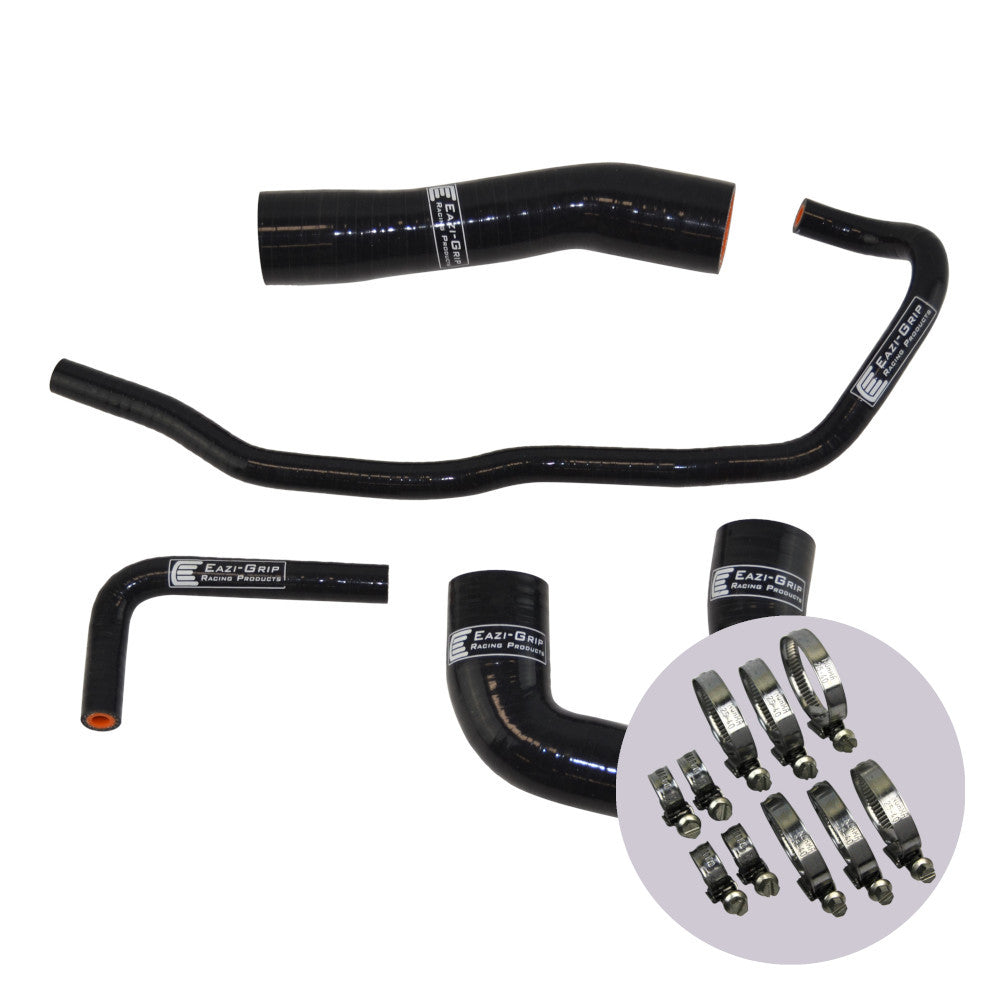 Eazi-Grip Silicone Hose and Clip Kit for BMW S1000RR, black
