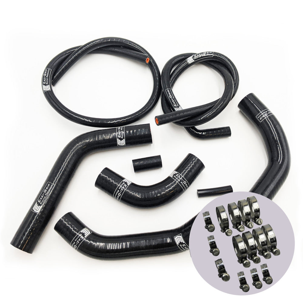 Eazi-Grip Silicone Hose and Clip Kit for Honda CBR1000RR-R, black