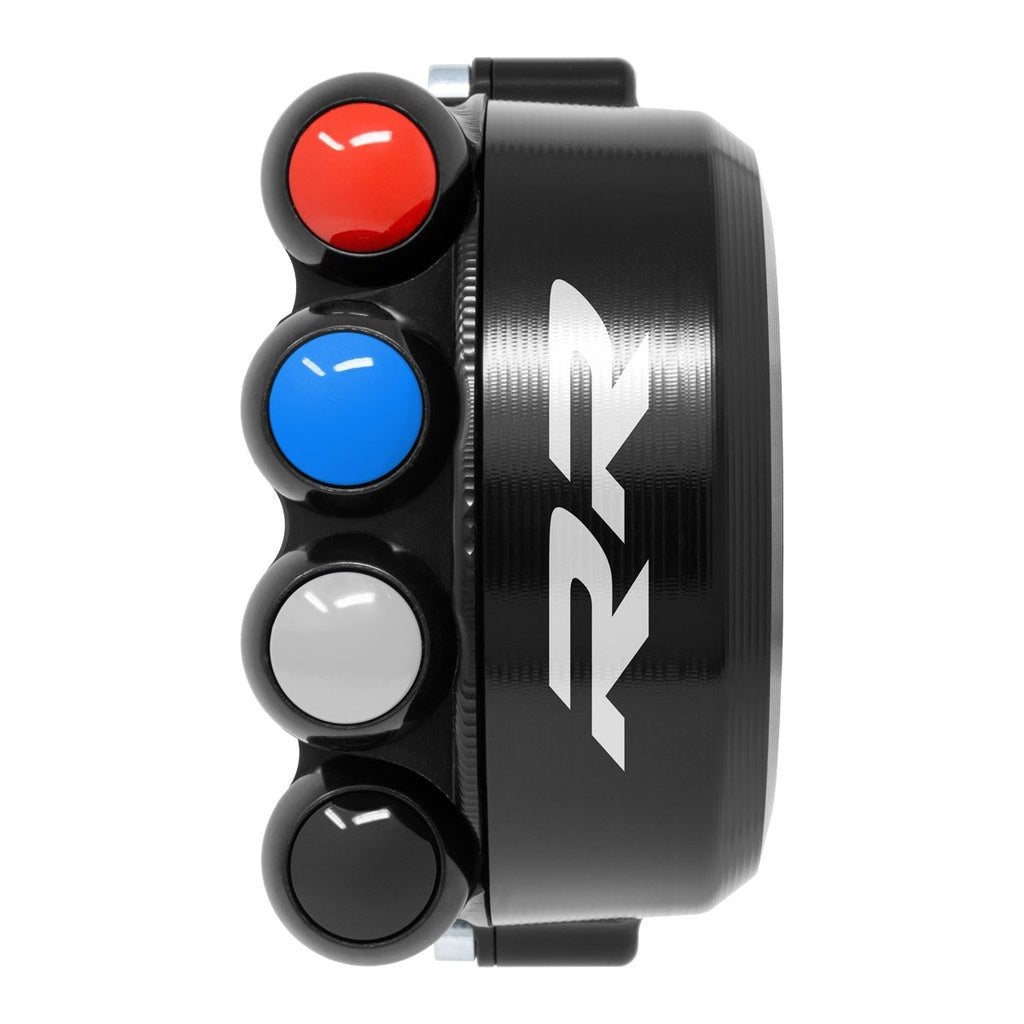 Jetprime Throttle Cover with Handlebar Switch for BMW S 1000 RR, black