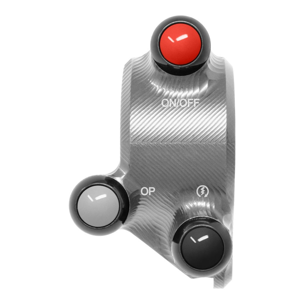 Jetprime Throttle Cover with Handlebar Switch for Ducati - JPCODU060T