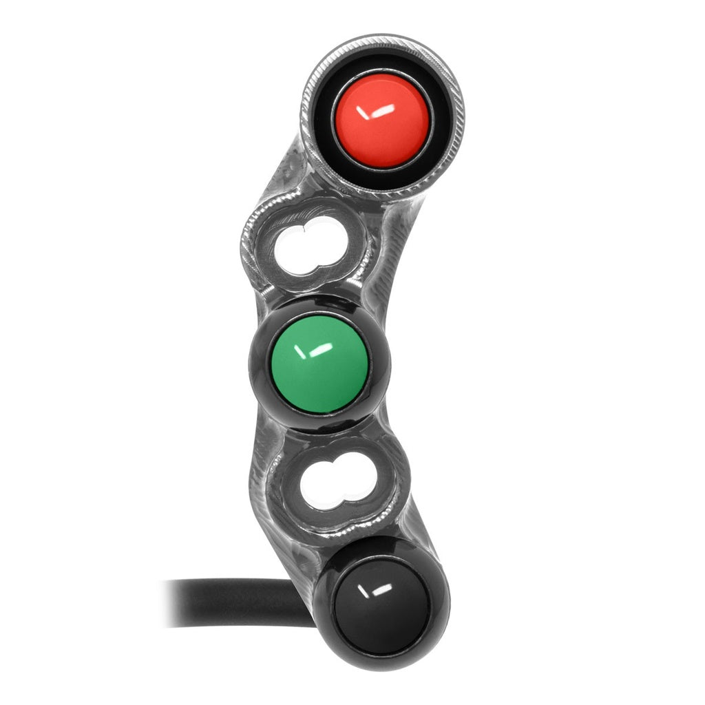 Jetprime RHS Handlebar Switch for Kawasaki Ninja H2 / R, titanium