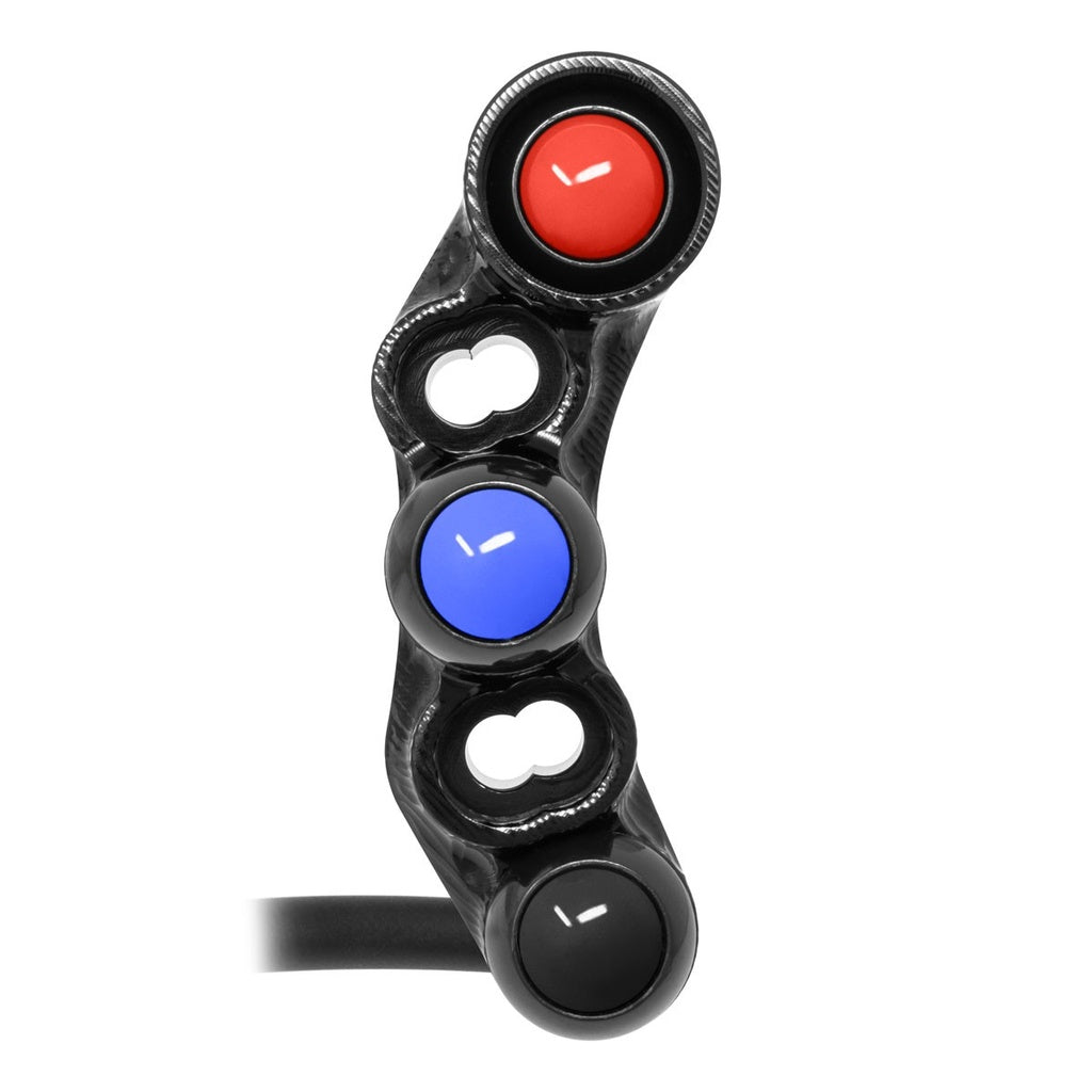 Jetprime RHS Handlebar Switch for Kawasaki Ninja ZX-6R, black